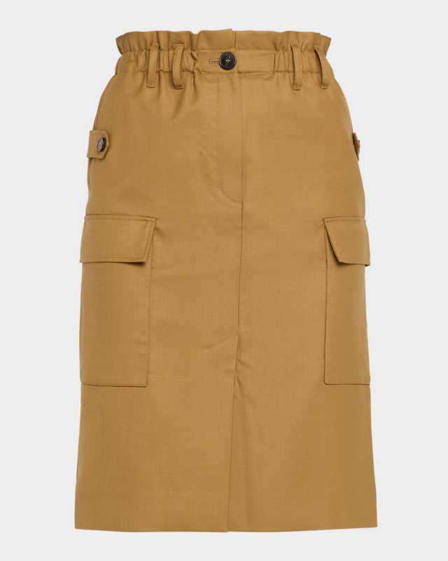 Carrie Cargo Midi Skirt